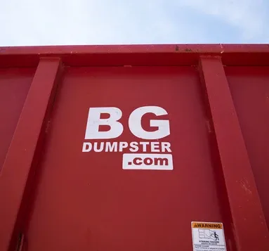 BG Dumpster roll-off container